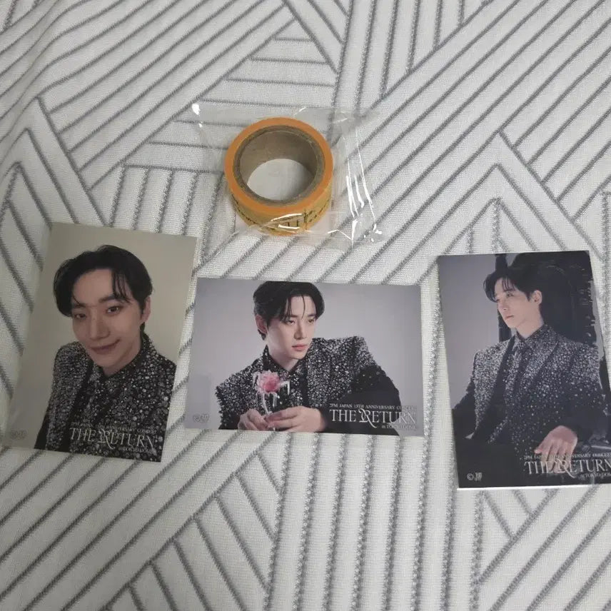 [BUNJANG] 2PM Lee Junho Kuji D Prize Material &amp; ABC Prizes 3 Types Bundle Set / 이준호 쿠지 D상 마테 및 ABC상 3종 일괄