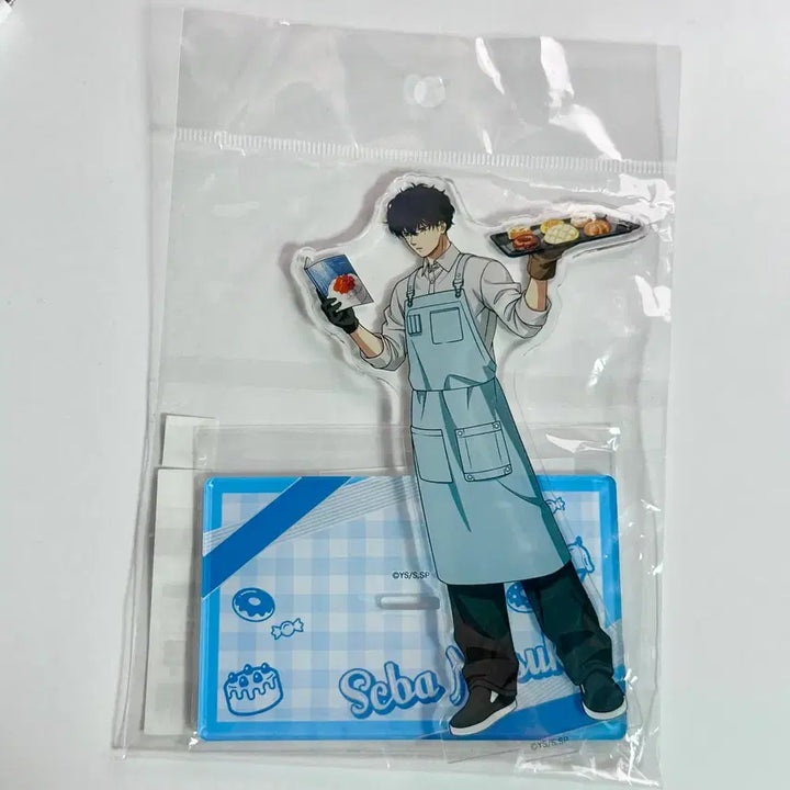 [BUNJANG] Sakamo days Natsuki Seba Acrylic White Day Valentine Cooking Figure / 사카모토데이즈 사카데이 나츠키 세바 아크릴 화이트데이 발렌타인 쿠킹 피규어