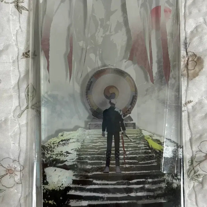 [BUNJANG] Gyaedamchulgeun Choi Yoewon Chuckwon Acrylic Block / 괴담출근 괴출 최요원 축원 아크릴 블록