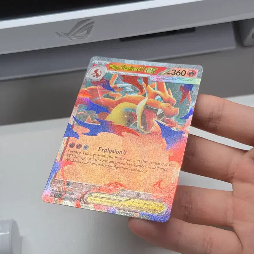 [BUNJANG] Pokemon TCG North America Mega Charizard Y EX Graded Card / 포켓몬카드 북미판 메가리자몽Y EX 등급용 싱글카드