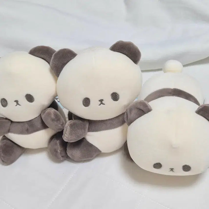 [BUNJANG] Kororin Panda Plush Set / 판다 인형 코로린 판다코 무규누이 3종