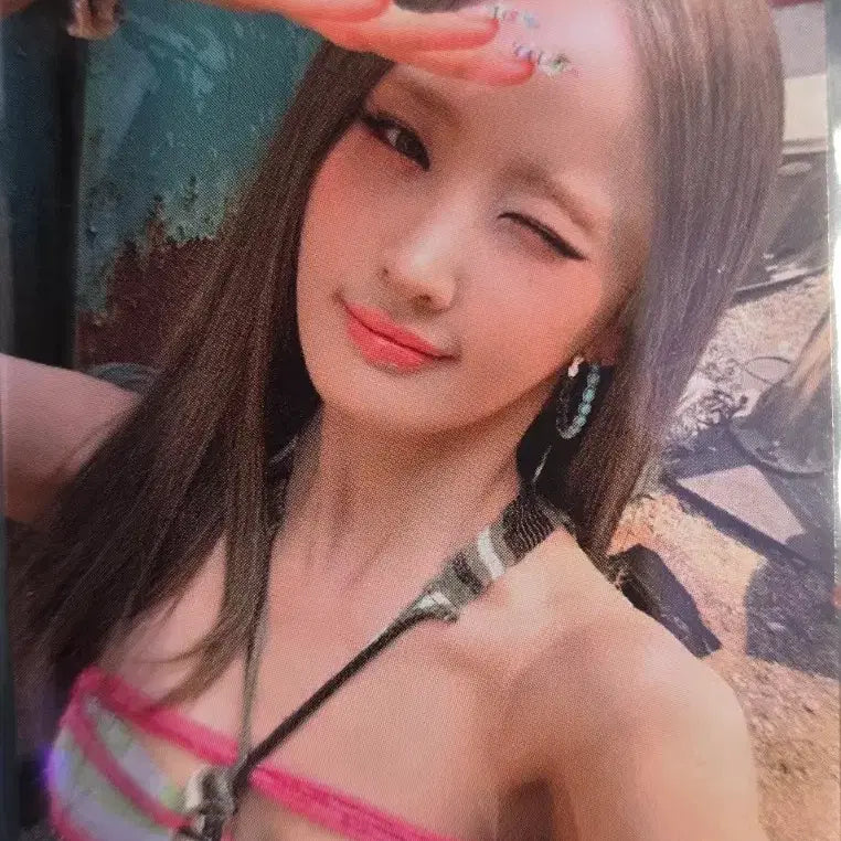 [BUNJANG] KIOF Kiss of Life Belle Sweat Photocard / 키오프 sweat 공방포카 벨