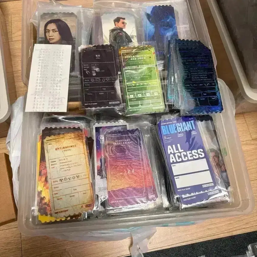 [BUNJANG] Guardians of the Galaxy IMAX, ScreenX, 4DX Poster Set / 가디언즈오브갤럭시 포스터 아이맥스 스크린엑스4DX 가오갤 필름마크아트카드