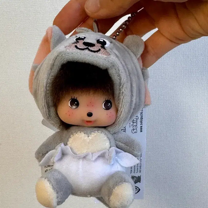 [BUNJANG] Tom and Jerry Collaboration Tuffy Baby Chichi Doll Keyring / 톰과제리 콜라보 터피 베비치치 인형 키링
