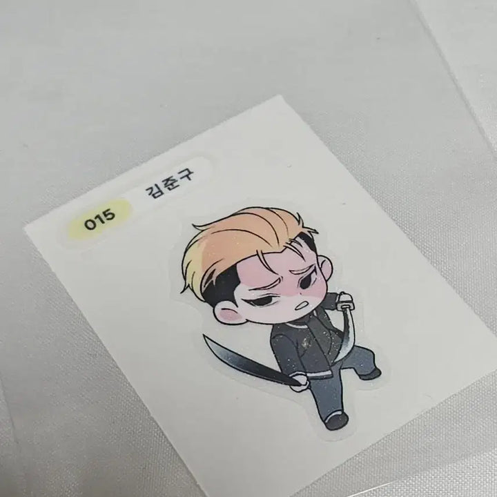 [BUNJANG] Lookism Kim Jun-goo Sticker / 외모지상주의 외지주 김주구 띠부실