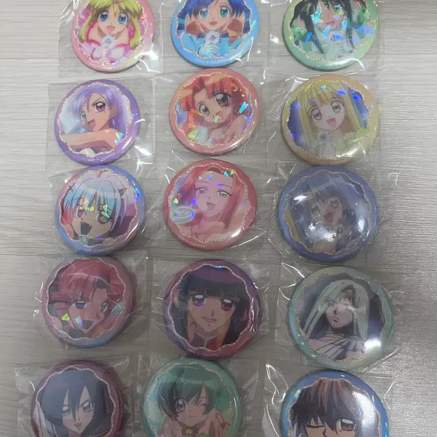 [BUNJANG] Pichi Pichi Pitch Full Set Can Badges / 피치피치핏치 캔뱃지 전종
