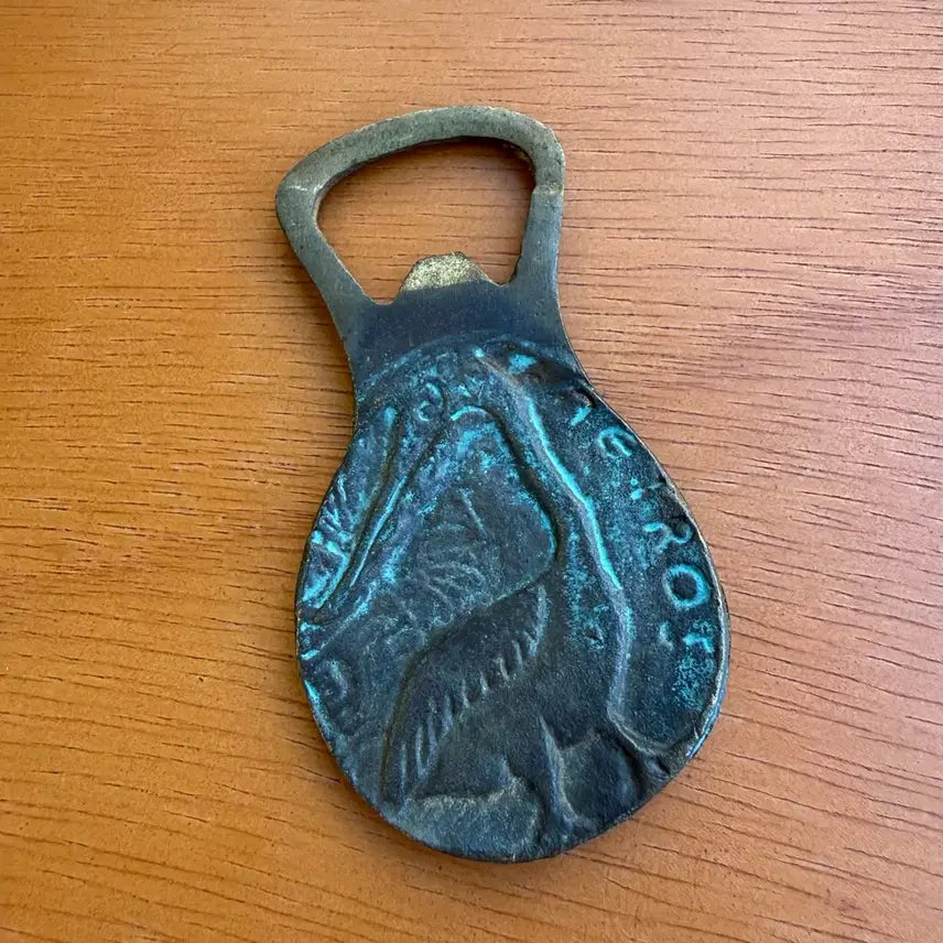 [BUNJANG] 1950s Estimated Vintage Brass Fish Bottle Opener / 1950s 추정 빈티지 황동 물고기 병따개
