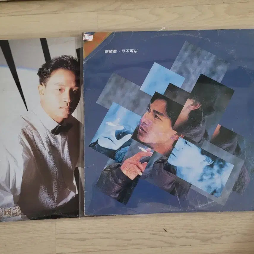 [BUNJANG] Leslie Cheung Derek Yee "Hong Kong Actors" LP Record Set / 홍콩배우 장국영.유덕하 Lp