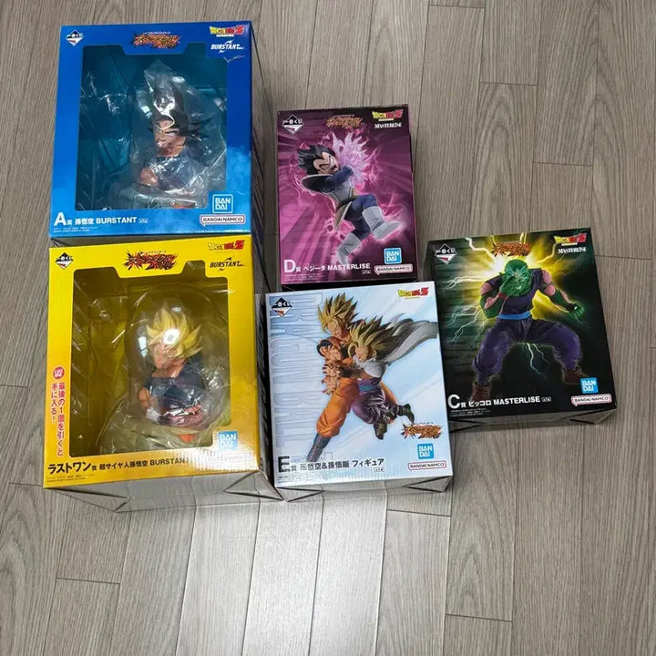[BUNJANG] Dragon Ball Spectacle A, C, D, E, Last One Bundle Set / [택포 40만] 드래곤볼 스펙타클 A C D E 라스트원 미개봉 새상품 일괄