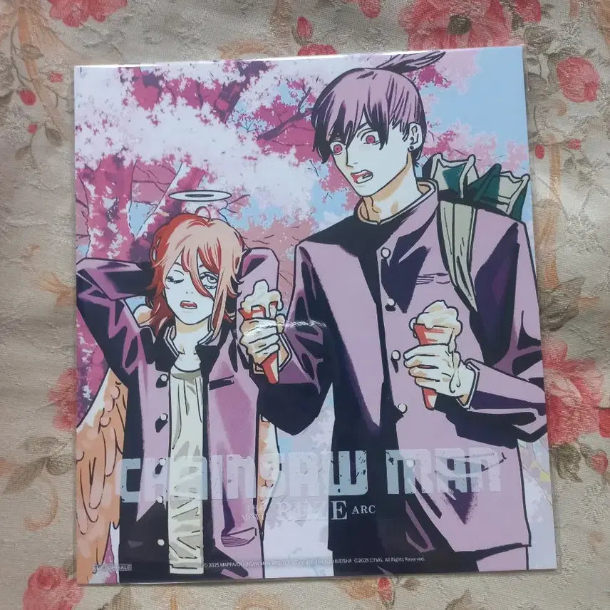 [BUNJANG] Chainsaw Man Aki &amp; Angel Illustration Goods / 체인소맨 레제편 아키&amp;천사 일러스트 굿즈 후지모토 타츠키