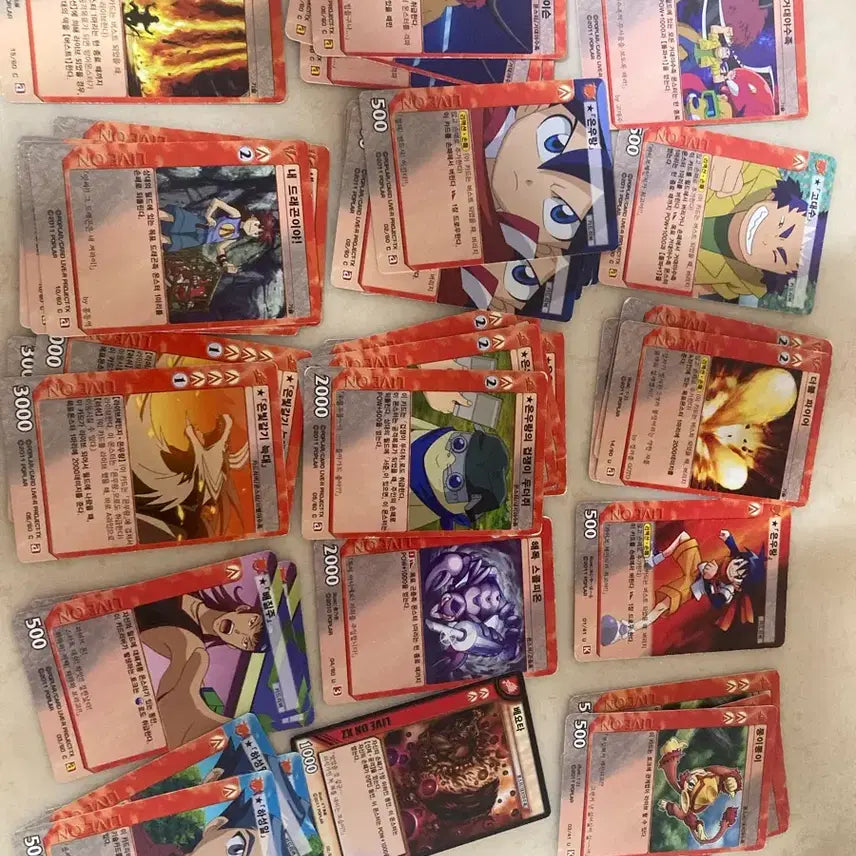 [BUNJANG] Live On Card Bundle Set / 라이브온 카드 대지계 일괄판매