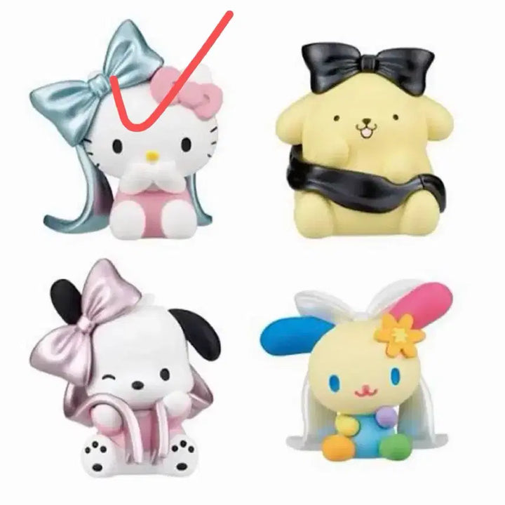 [BUNJANG] Sanrio Ballet Ribbon Kitty Gacha Sealed / 산리오 발레리본 키티 가챠 미개봉