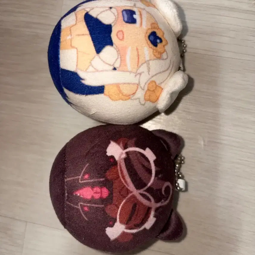 [BUNJANG] Cookie Run Kingdom Dangling Plush - Madeleine &amp; Espresso / 쿠키런 킹덤 경단 인형 마들렌 에스프레소 마들에슾