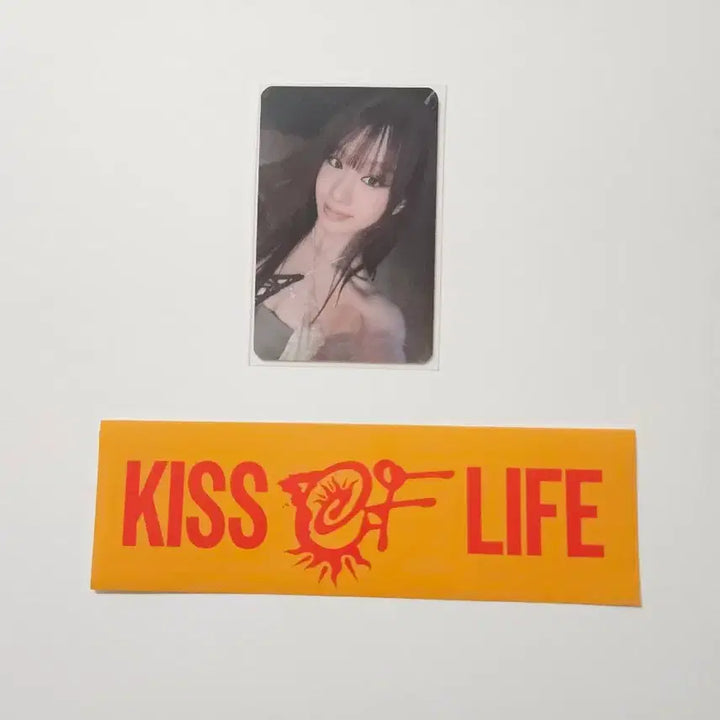 [BUNJANG] KISS OF LIFE Natty Lucky Draw Photocard / 키스오브라이프  성수 팝업 나띠 럭키드로우 포카 포토카드 키오프 SWEAT