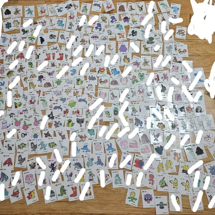 [BUNJANG] Pokemon Sticker Collection Bulk Sale / 포켓몬스터 띠부씰 초대량판매