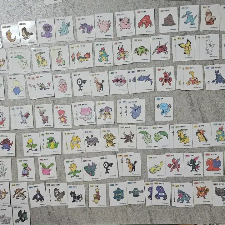 [BUNJANG] Pokemon Sticker Collection Bulk Sale / 포켓몬스터 띠부씰 초대량판매