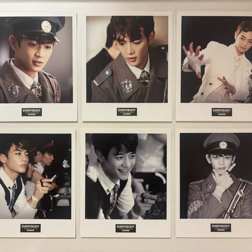 [BUNJANG] SHINee Minho Polaroid Bundle Set / 샤이니 민호 폴라로이드 일괄