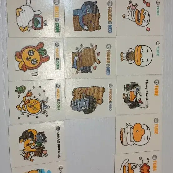 [BUNJANG] Kakao Friends Sticker Collection / 카카오 띠부씰 팝니다.