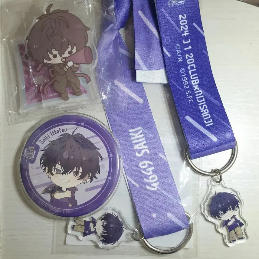 [BUNJANG] NIJISANJI Saiki Ittetsu Asia Travel Acrylic Stand / 니지산지 사이키 잇테츠 아시아트래블 아크릴 스탠드 아크스타