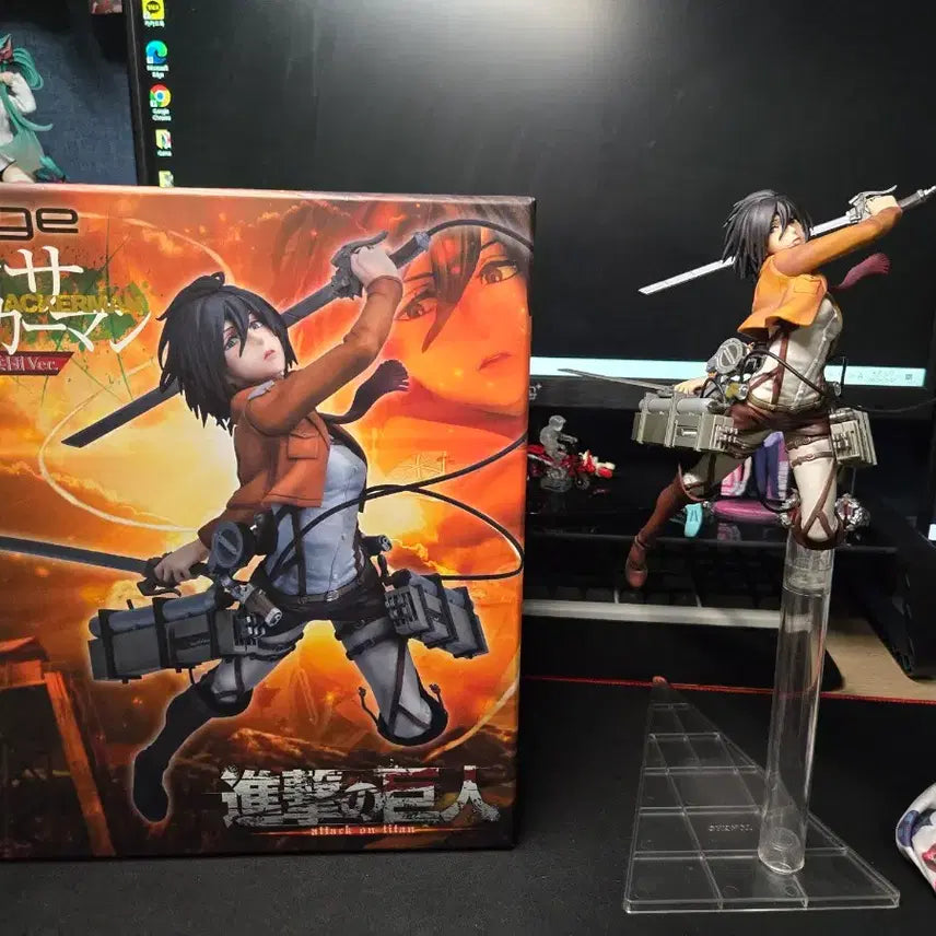 [BUNJANG] Union Creative Mikasa Ackerman Attack on Titan Figure / 유니온 크리에이티브 미카사  팝니다