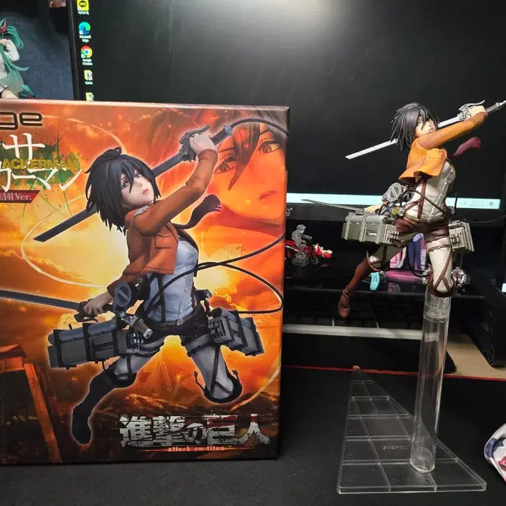 [BUNJANG] Union Creative Mikasa Ackerman Attack on Titan Figure / 유니온 크리에이티브 미카사  팝니다