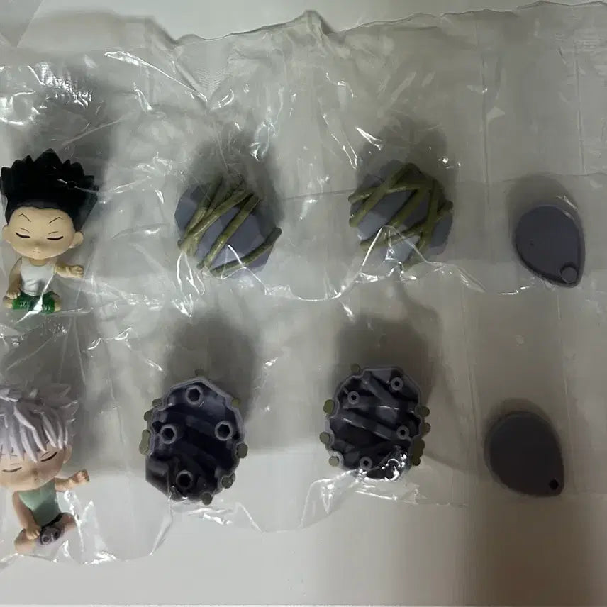 [BUNJANG] Hunter x Hunter Suralasetai Grid Island Gacha Set - Gon, Killua / 헌터헌터 스와라세타이 그리드아일랜드 가챠 키르아 곤 일괄