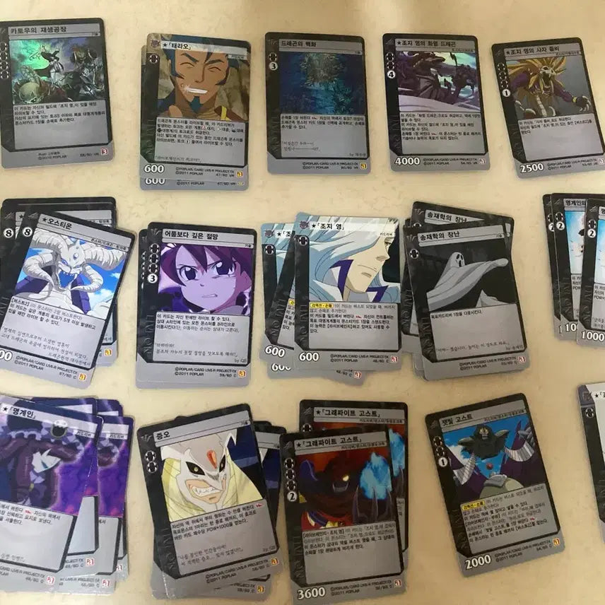 [BUNJANG] Liveon Daemyeonggye Card Bundle Set / 라이브온 대명계 카드 일괄 판매