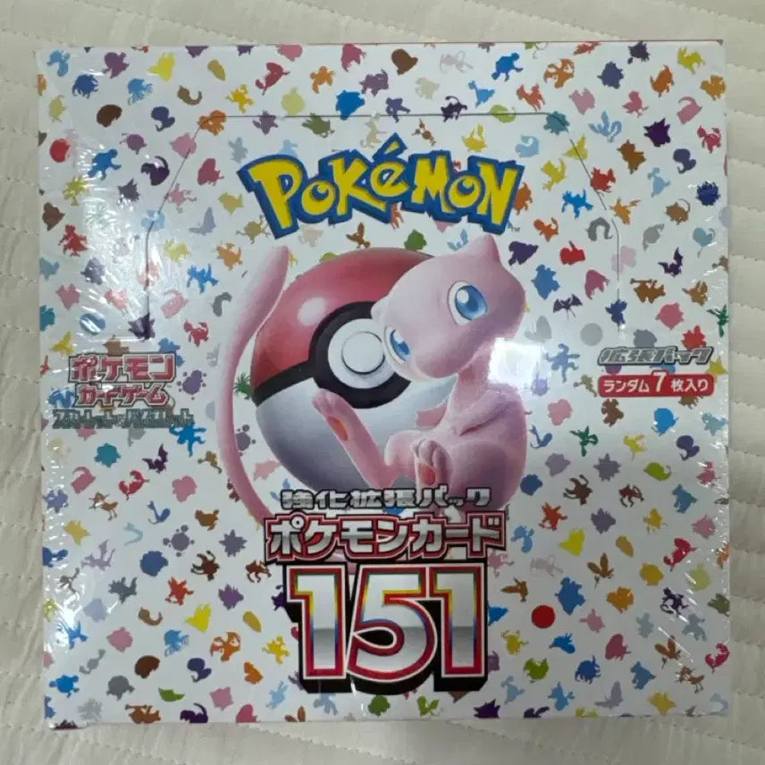 [BUNJANG] Pokemon 151 Japanese Edition Booster Box - Sealed / [예약판매] 포켓몬스터 151 일판 박스 슈링크o 미개봉
