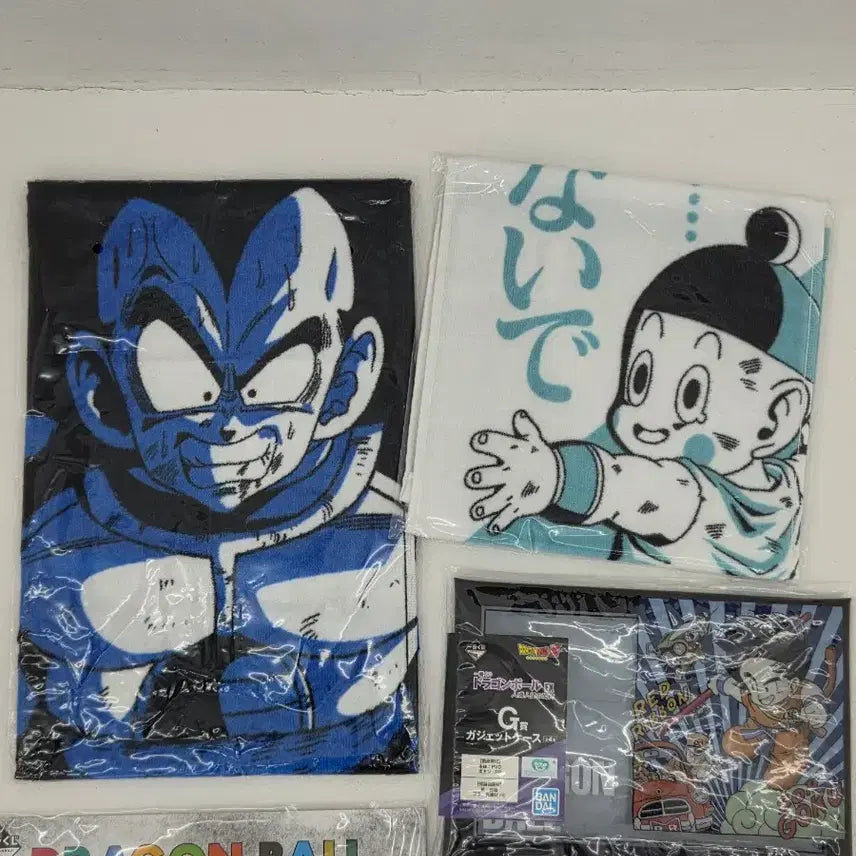 [BUNJANG] Dragon Ball Ichiban Kuji Lot (2 Towels, 4 Coasters, 1 Pouch) / 드래곤볼 제일복권 하위상(타월2, 컵받침4, 파우치1)