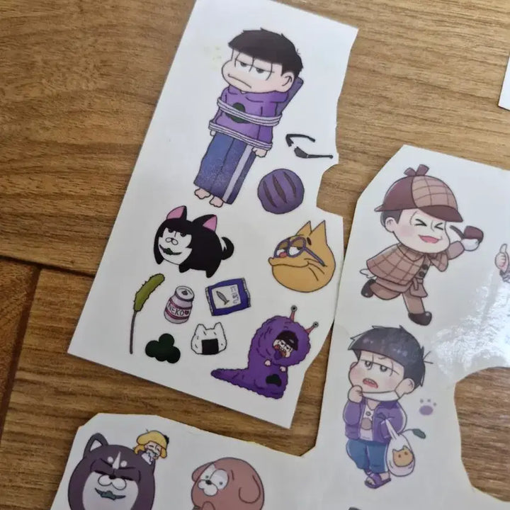 [BUNJANG] Osomatsu-san Character Sticker Set / 오소마츠상 스티커