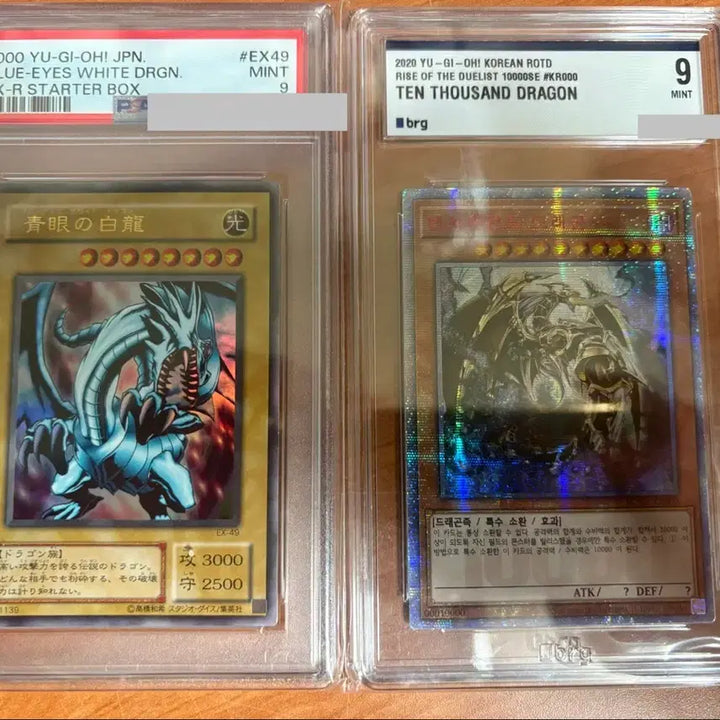 [BUNJANG] Yu-Gi-Oh! Blue-Eyes White Dragon, Thousand Dragon Cards / 유희왕 카드 푸른 눈의 백룡, 텐사우전드 드래곤 판매합니다