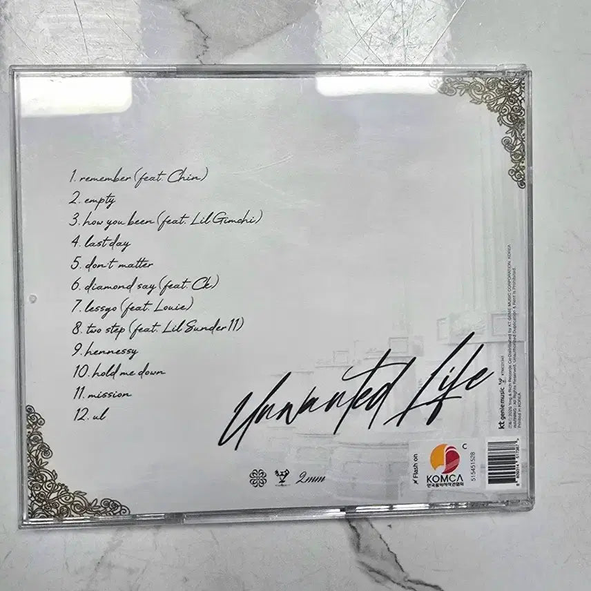 [BUNJANG] ROYAL44 Unwanted Life Autographed Album / 로얄44 - Unwanted Life 친필 사인반 앨범 (급전)