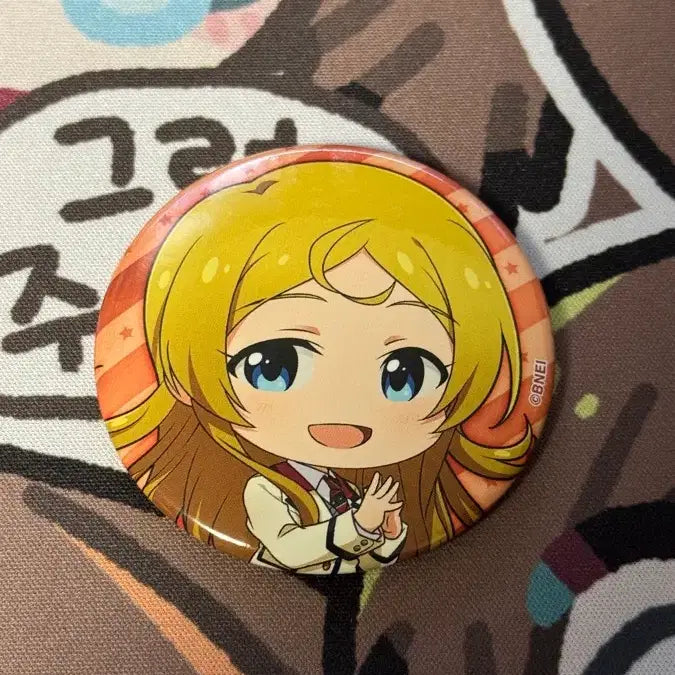 [BUNJANG] THE iDOLM@STER Million Live! Theater Days Shinomiya Karen Can Badge / 아이돌마스터 밀리언 라이브 시어터 데이즈 시노미야 카렌 캔뱃지