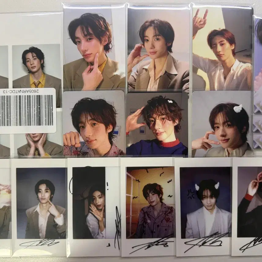 [BUNJANG] RIIZE Anton Arena Homme Photocard Set / 라이즈 앤톤 아레나 옴므 포카 네컷