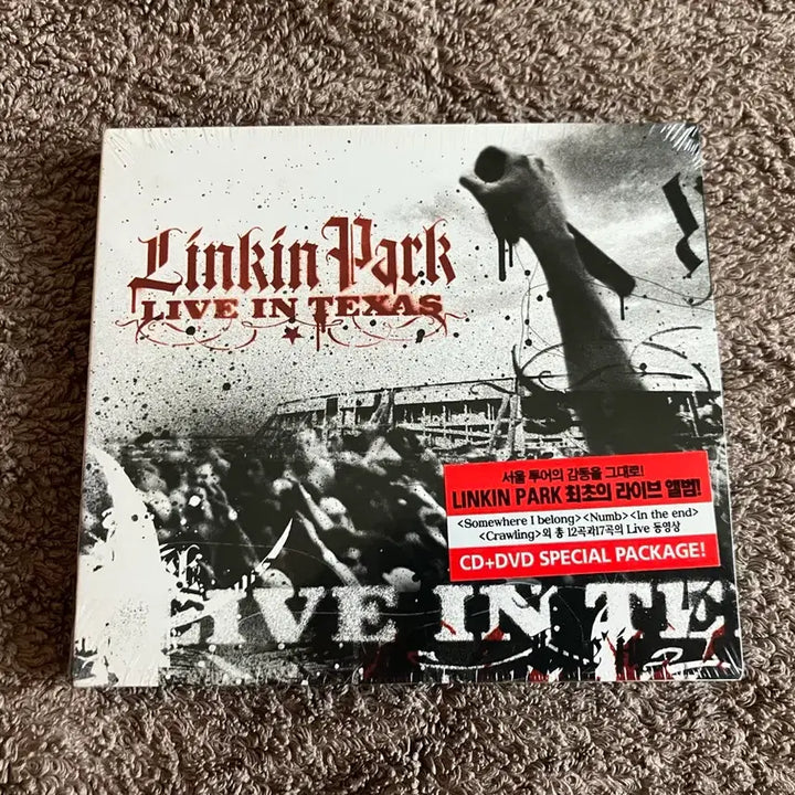 [BUNJANG] Linkin Park Live in Texas Limited Edition Unsealed CD + DVD / 00년대 Linkin Park 린킨파크 라이브 인 텍사스 앨범 국내 라이센스 초판 미개봉 CD + DVD
