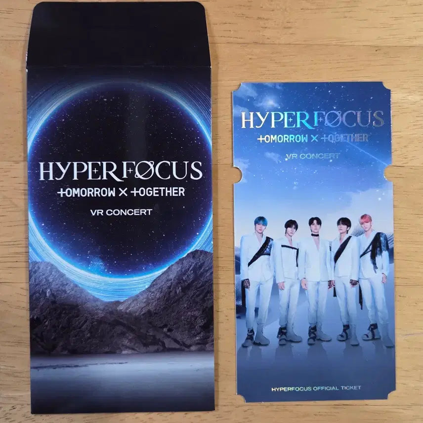 [BUNJANG] TXT HYPER FOCUS VR Concert Ticket Goods / 투바투 HYPER FOCUS VR 콘서트 티켓굿즈