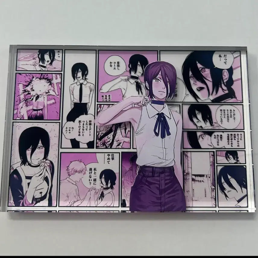 [BUNJANG] Chainsaw Man - The Devil - Resin Acrylic Block / 체인소맨 레제 아크릴 블록