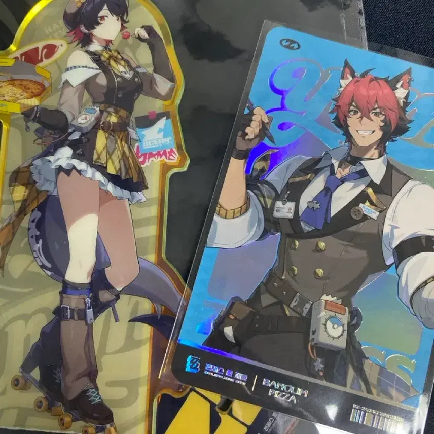 [BUNJANG] Zenless Zone Zero Banolim Collaboration Ellen Acrylic Redeem Card / 젠존제 반올림 콜라보 엘렌 아크릴 리딤카드