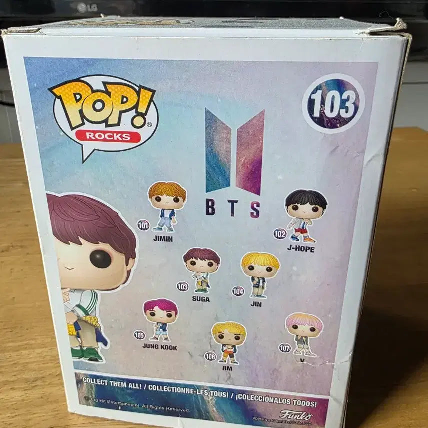 [BUNJANG] BTS Suga Character Figure / 슈가캐릭