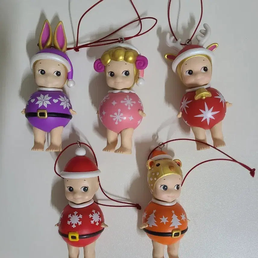 [BUNJANG] Sonny Angel Christmas Ornament 2023 Set (5 Types) / 소니엔젤 크리스마스 오너먼트 2023 5종