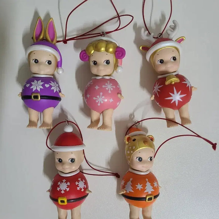 [BUNJANG] Sonny Angel Christmas Ornament 2023 Set (5 Types) / 소니엔젤 크리스마스 오너먼트 2023 5종