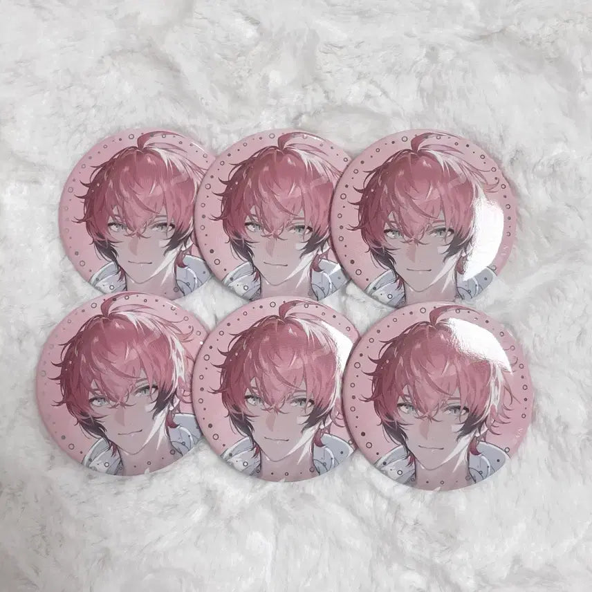 [BUNJANG] Akagi Gwen Suisairein Can Badge Set / 아카기웬 스이사이레인 캔뱃지 6점 니지산지
