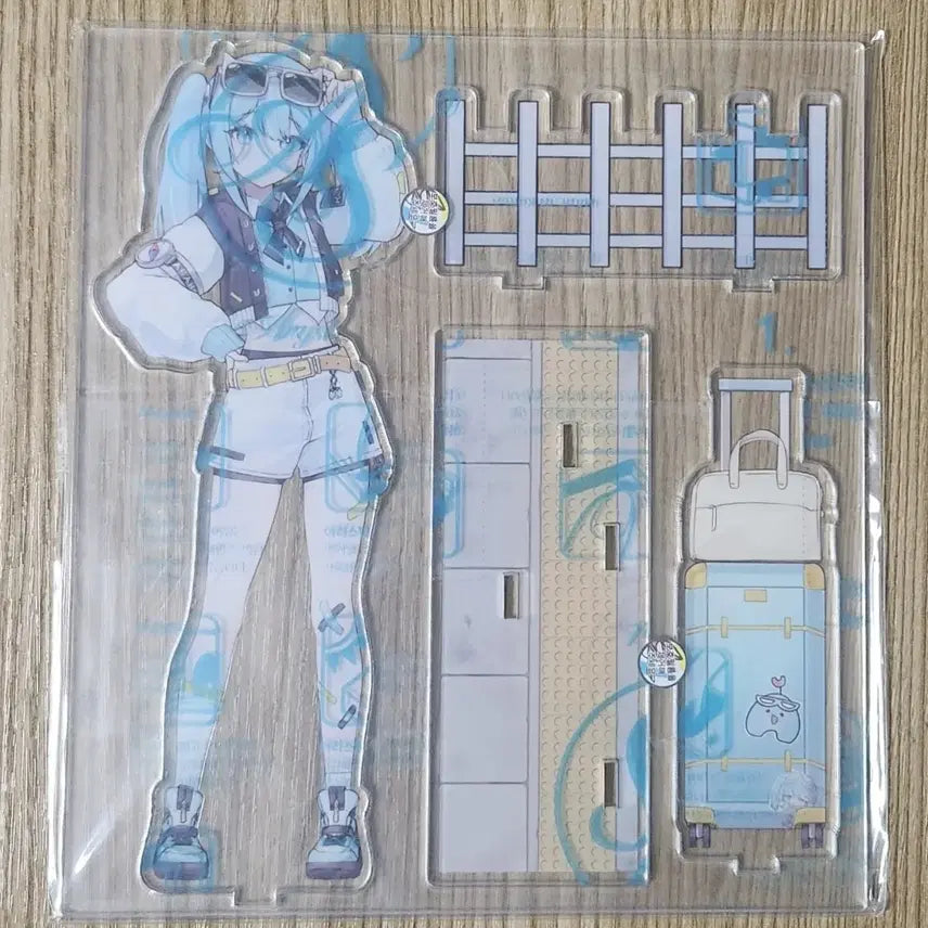 [BUNJANG] Stellive Arashi Tabby Travel Bag Acrylic Stand / 스텔라이브 아라하시타비 여행가방 아크릴 스탠드