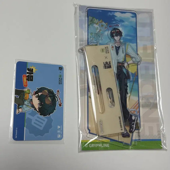 [BUNJANG] Arknights Endfield Frank Burger Camus Acrylic Stand &amp; Coupon / 명일방주 엔드필드 프랭크버거 카뮤 아크릴스탠드 쿠폰
