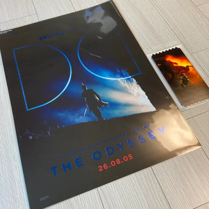 [BUNJANG] Megabox Odyssey Dolby Poster &amp; Original Ticket Bundle / 오디세이 돌비 포스터+오리지널 티켓 일괄