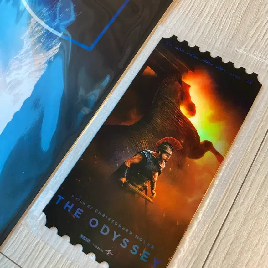 [BUNJANG] Megabox Odyssey Dolby Poster &amp; Original Ticket Bundle / 오디세이 돌비 포스터+오리지널 티켓 일괄