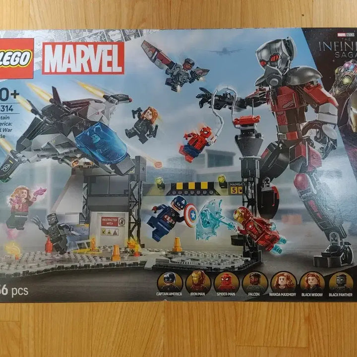 [BUNJANG] LEGO 76314 Marvel Captain America: Civil War Action Battle / (미개봉)(정품)레고 76314 마블 캡틴 아메리카 시빌 워 액션 배틀 팝니다.