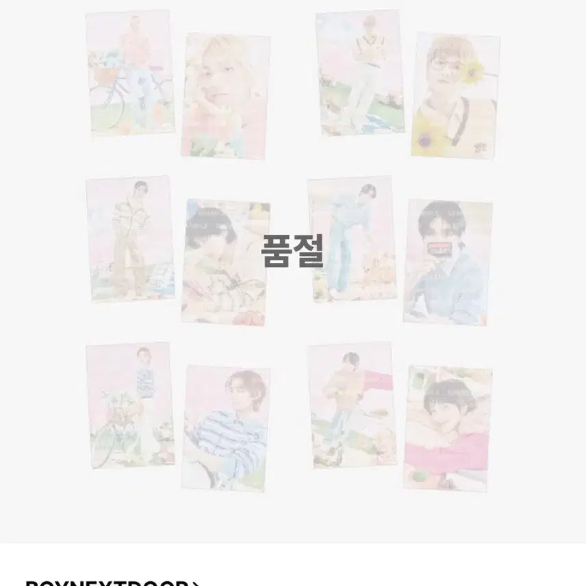[BUNJANG] BOYNEXTDOOR Jaehyun Japan Cafe Postcard Set / 재현) 보넥도 일본 카페 굿즈 엽서 세트 BOYNEXTDOOR CAFE 엽서 세트