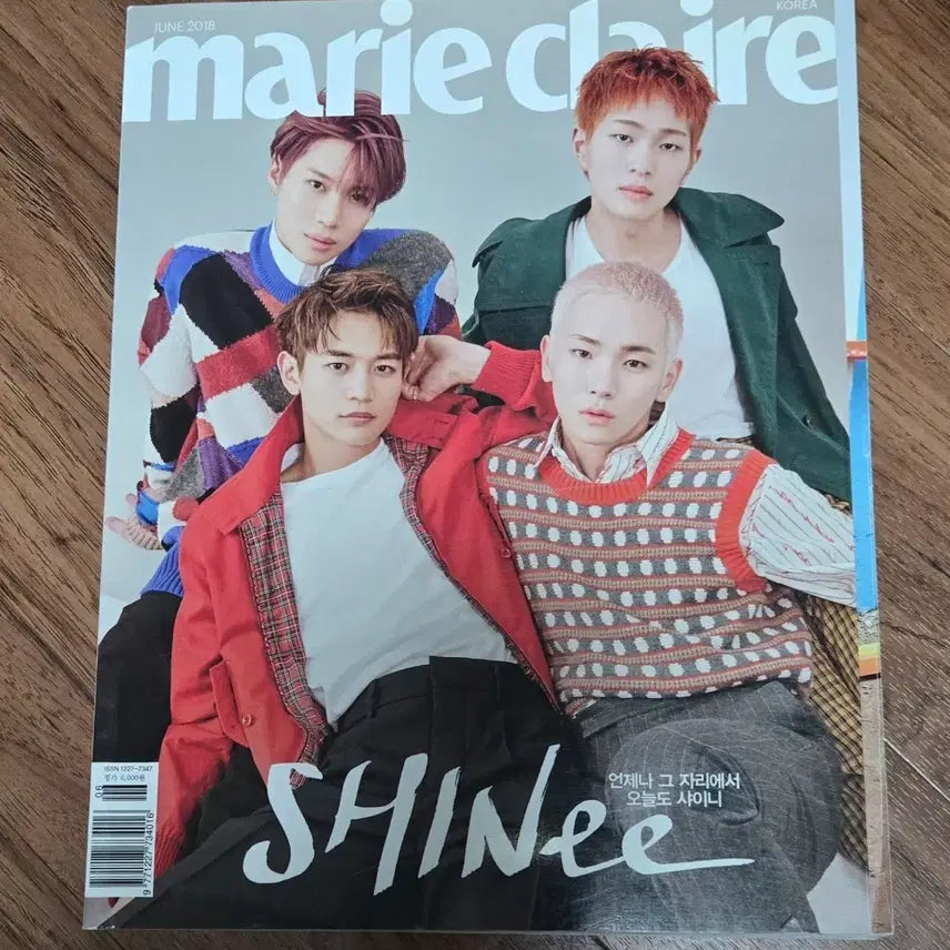 [BUNJANG] Marie Claire Magazine June 2018 Issue: SHINee, Go Joon-hee, Krystal, Shin Min-a, AOA / 마리끌레르 2018년 6월호 샤이니 고준희 크리스탈 신민아  aoa