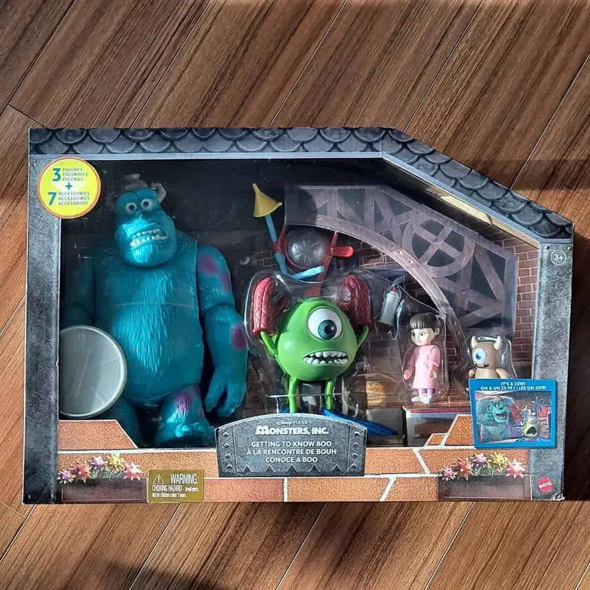 [BUNJANG] Disney Pixar Monsters, Inc. Mattel Figure Set / 디즈니 픽사 몬스터주식회사 몬주 마텔 피규어 세트 미개봉